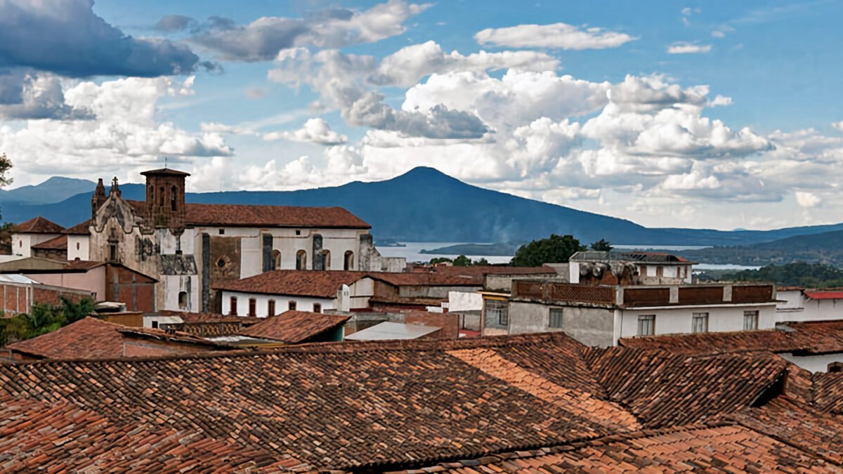 Panorámica de Pátzcuaro y su paisaje